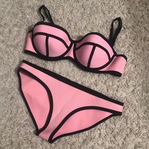 Pink TRIANGL Bikini - Medium Top/ XS Bottom